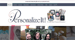Desktop Screenshot of personalizeitforyou.com