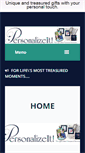 Mobile Screenshot of personalizeitforyou.com